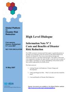 Emergency management / Risk management / Disaster preparedness / Humanitarian aid / Actuarial science / Disaster risk reduction / Cost–benefit analysis / Disaster / Social vulnerability / Management / Public safety / Risk