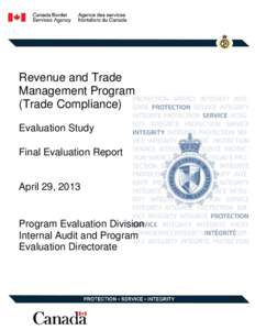 Microsoft Word - Final Trade Compliance Evaluation Report.doc