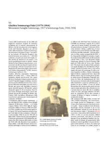 53. Giuditta Sommaruga Faini[removed]Monumenti famiglie Sommaruga, 1917 e Sommaruga Faini, [removed]