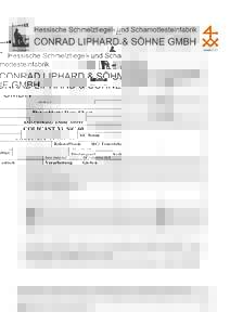 Datenblatt/ Data Sheet COLICAST Vi SiC 60 SiC Beton Rohstoffbasis