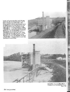 ~  InJune 1903 gende rains fell for nearly five days prior to the torrential downpour on the night of June 6. A worker at one of the Clifton mills became alarmed during the early morning hours at