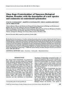 Blackwell Publishing LtdOxford, UKZOJZoological Journal of the Linnean Society0024-4082The Linnean Society of London, [removed]489513