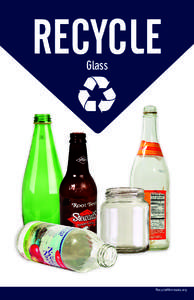 RECYCLE Glass RecycleMinnesota.org  