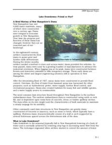 Environment / Ecology / Knowledge / Dam / Wetland / Ashuelot