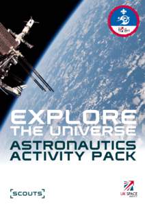 explore the universe Astronautics Activity pack  contents