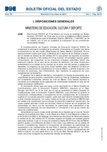 Disposición 2359 del BOE núm. 55 de 2014