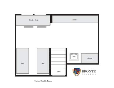 residence room layouts -double room