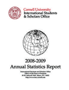 International Students & Scholars OfficeAnnual Statistics Report International Students and Scholars Office