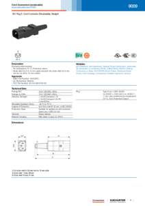 IEC 60320 / Consumer electronics / Power entry module / Electrical connectors / Mechanical engineering / Power cord / Screw terminal / D-subminiature / Electromagnetism / Electrical wiring / Electrical engineering