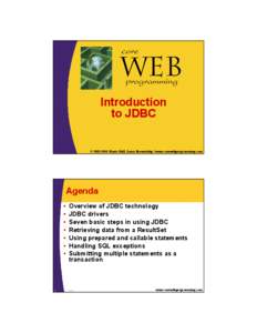 core  Web programming  Introduction