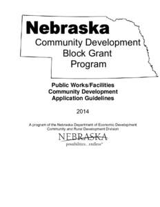 2014 Public Works Application Guidelines