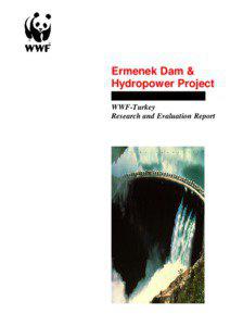Ermenek Dam & Hydropower Project WWF-Turkey