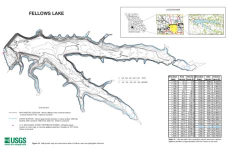 LOCATION MAP  FELLOWS LAKE MISSOURI  Greene County