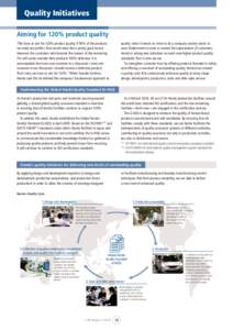 Quality / Evaluation / Engineering statistics / Quality assurance / ISO/TS 16949 / Honda / Statistical process control / Supply chain / CSA Z299 / Business / Technology / Management