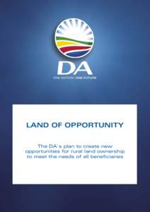 Microsoft Word - Land reform - land of oppourtunity.doc