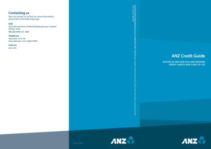 Australia and New Zealand Banking Group / Financial Ombudsman Service / Law / Credit card / Ombudsman / ANZ / Ethics / Economy of Australia / Credit ombudsman service / Dispute resolution / Ombudsmen in Australia / Legal professions