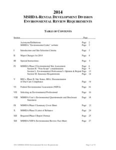 Earth / Impact assessment / Soil contamination / Phase I environmental site assessment / Property law / Environmental impact assessment / National Environmental Policy Act / All Appropriate Inquiry / Asbestos / Environment / Environmental law / Environmental economics