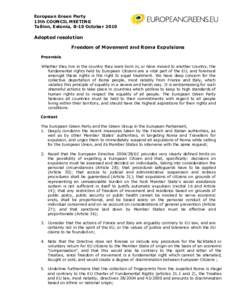 Federalism / Roma / Antiziganism / Convention on the Elimination of All Forms of Racial Discrimination / European Roma Information Office / Romani people in France / Roma in Bulgaria / Ethnic groups in Europe / Europe / European Union