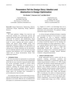 Operations research / Design thinking / Design / Genetic algorithm / Technology / Software design / Multidisciplinary design optimization / IOSO / Mathematical optimization / Computing / Software