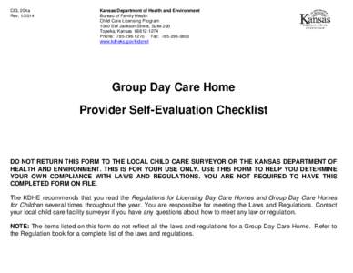 Microsoft Word - CCL.204a Provider Self-Evaluation Checklist_GDCH.docx