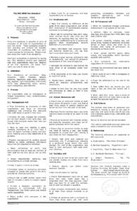 The ISO 9000 Fun Standard  • Share credit for all successes, and take responsibility for all failures.  Document: 37IWS