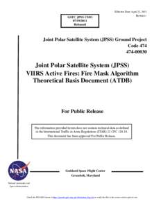 NPOESS / Earth / Northrop Grumman / Space technology / Joint Polar Satellite System / National Oceanic and Atmospheric Administration / Spaceflight