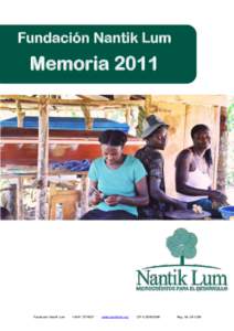 Fundación Nantik Lum - Memoria