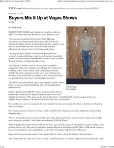 Buyers Mix It Up at Vegas Shows | WWD