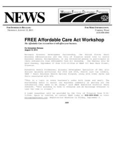 Microsoft Word - Free ACA workshop 2013