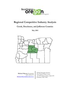 Microsoft Word - Crook, Deschutes, Jefferson Regional Analysis FINAL