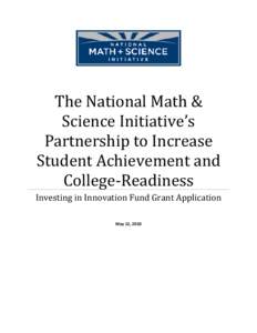 National Math and Science Initiative / Advanced Placement / College Board / University and college admission / Suncoast Community High School / Career Center / Education / Gifted education / Education in the United States