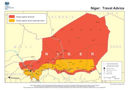 Niger: Travel Advice L I  B