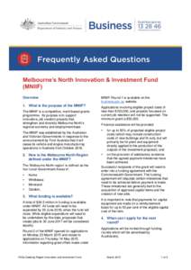 FAQs Geelong Region Innovation and Investment Fund