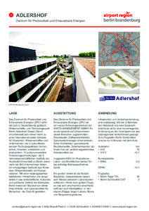 09  ADLERSHOF Zentrum für Photovoltaik und Erneuerbare Energien  © WISTA Management GmbH