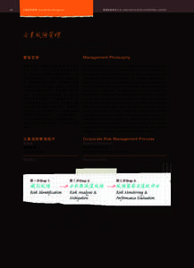 62  企業風險管理 Corporate Risk Management 華潤創業有限公司 CHINA RESOURCES ENTERPRISE, LIMITED