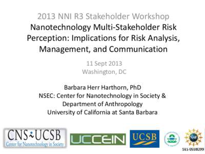 Nanotechnology / Future / Time / Technology / Technology forecasting / Center for Nanotechnology in Society / University of California /  Santa Barbara