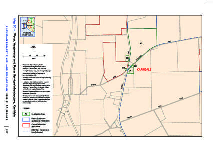 SOUTH-WEST Augusta Index to Study Area HWY