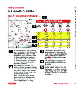 Bu  How To Determine When Your Bus Will Come W