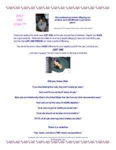 Animal virology / Animal cruelty / Trap-Neuter-Return / Alley Cat Allies / Cat / Feral cat / Feral / Feline immunodeficiency virus / Alley Cat Rescue / Zoology / Biology / Animal welfare