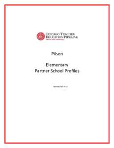 Pilsen Elementary Partner School Profiles Revised Fall 2015  Peter Cooper Elementary Dual Language Academy