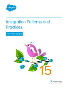 Integration Patterns and Practices