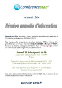 REUNION INFORMATION  ANGERS