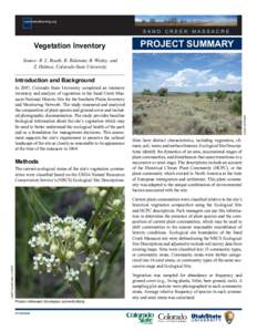 Scientific terminology / Seral community / Ecology / Vegetation / Bouteloua gracilis / Climax community / Wetland / Soil / Disturbance / Ecological succession / Terminology / Biology