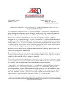Bluffton University bus accident / American Bus Association / Dan Ronan / Recreational vehicle