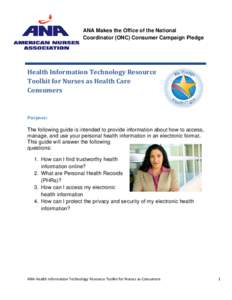 Microsoft Word - Resource Toolkit for Nurses as Consumers - Final.docx