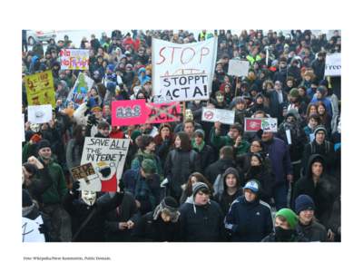 Foto: Wikipedia/Peter Rammstein, Public Domain.  NEIN zu ACTA aus Schweizer Sicht ePower-Sessionsanlass vom 29. Mai 2012