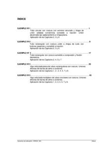ÍNDICE  EJEMPLO N°1 .................................................................................................................1 Tubo circular con costura con extremo ranurado y chapa de unión soldada concéntri