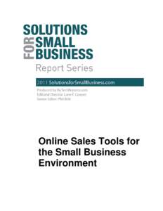 Microsoft Word - SFSB Online Sales Tools White Paper