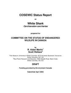 COSEWIC Status Report on