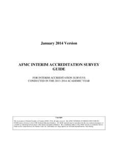 AFMC_Interim_Accreditation_Survey_Guide_2013-14_January_2014_Final
